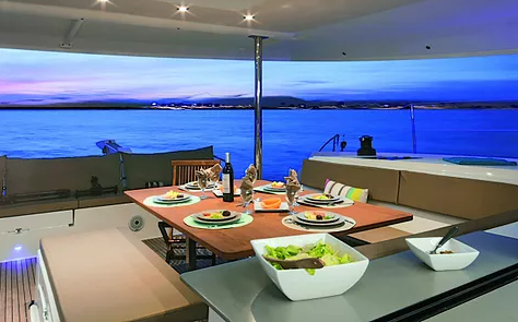 Catamaran boat rental in Las Palmas, Spain