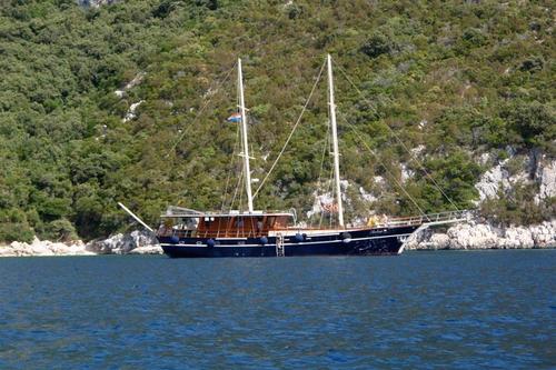 Explore Split, Croatia onboard 82' classic sailing yacht