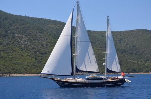 Charter a 95' classic sailing yacht in Bodrum, Turkey
