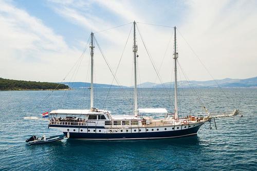 Charter a 112' classic sailing yacht in Split, Croatia