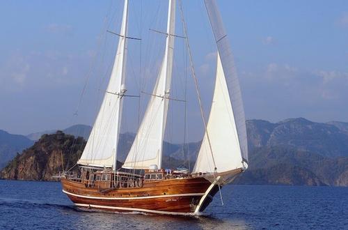 Enjoy sailing in Turkey aboard 121' classic sailing yacht