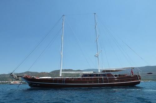 Charter a 112' classic sailing yacht in Marmaris, Turkey