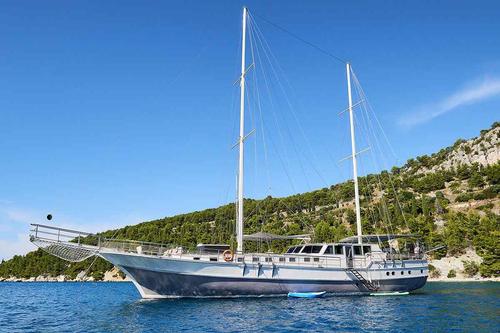 Enjoy cruising in Split, Croatia onboard 89' classic sailing yacht