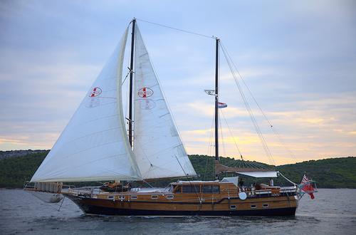 Set sail in Sibenik, Croatia onboard 92' traditional sailing yacht