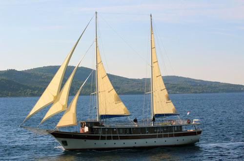 Fun in Sun onboard 115' classic sailing yacht in Split, Croatia