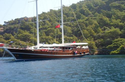 Charter a 76' traditional sailing yacht in Marmaris, Turkey