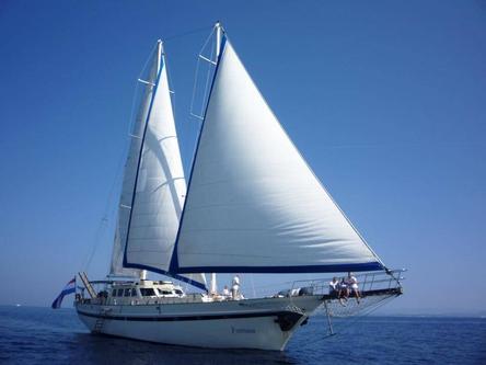 Discover Split surroundings on this Custom Custom boat