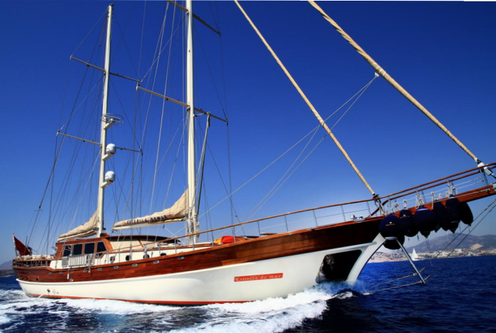 Enjoy cruising in Bodrum, Turkey aboard 112 classic sailing yacht