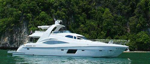 Boating is fun with a Motor yacht in Phuket