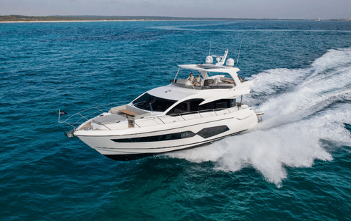 Motor yacht boat rental in Marina Ibiza, Spain