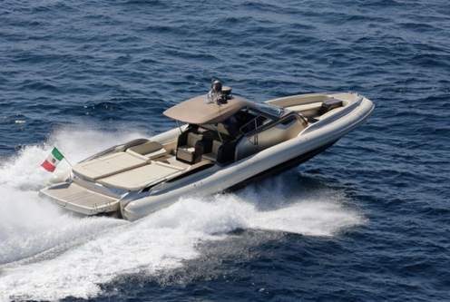 Rigid inflatable boat rental in Marina Ibiza, Spain