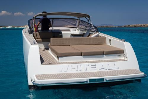 Motor yacht boat rental in Marina Ibiza, Spain