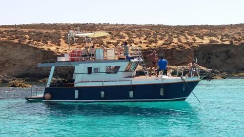 Charter this elegant motor yacht in L-Mgarr, Malta