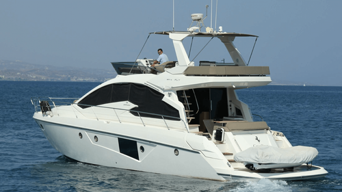 CHARTER 58' CRANCHI FLYBRIDGE CRUISER IN CYPRUS