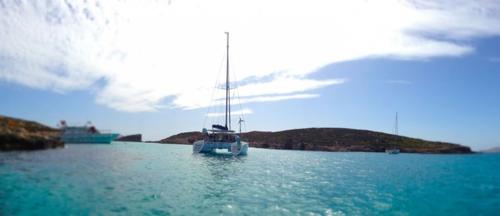Catamaran boat rental in Portomaso Marina, Malta