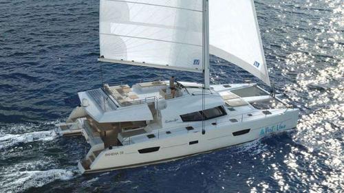 Discover Road Town surroundings on this 58 Fountaine Pajot boat