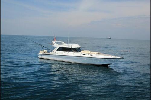 Go on an adventure fishing on this elegant 11 m motor yacht
