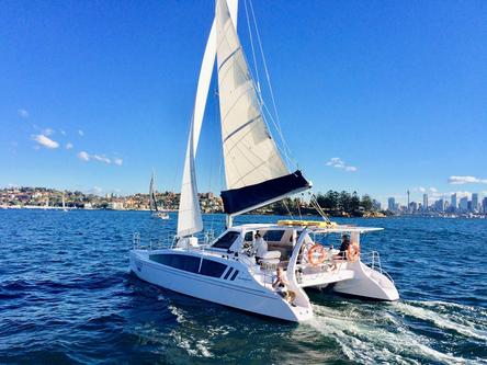 Enjoy luxury and comfort on this Annanda catamaran rental