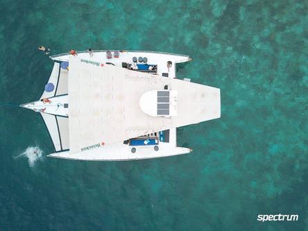 Climb aboard this Trimaran for a great experience!