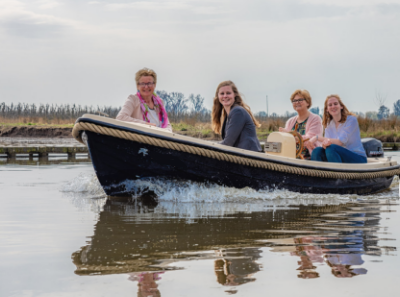 Sail the fascinating Netherlands on a superb motor boat for rent