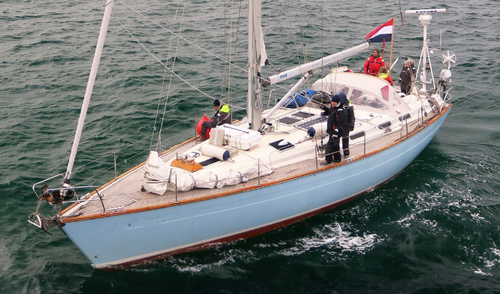 Experience Rotterdam on board this elegant sail boat