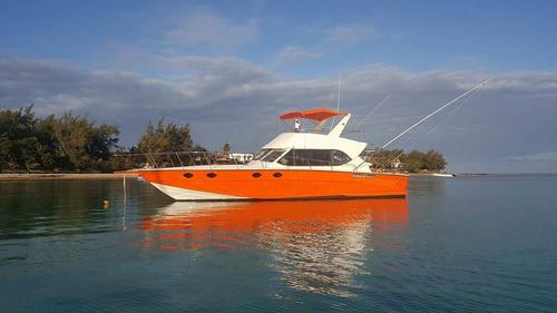 Discover Pereybere in style fishing on this motor boat rental