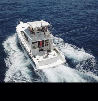 Motor yacht boat for rent in Cap Malheureux