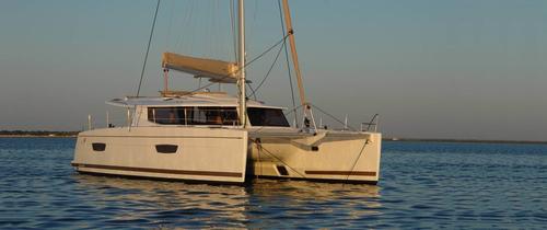 Climb aboard elegant Helia 44 to explore USVI
