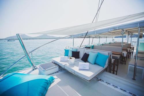 Catamaran boat for rent in Phuket
