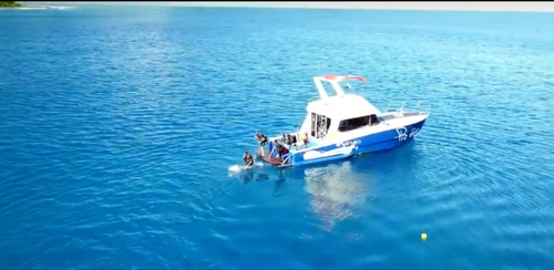 Boating is fun with a Motor yacht in Grand Bay