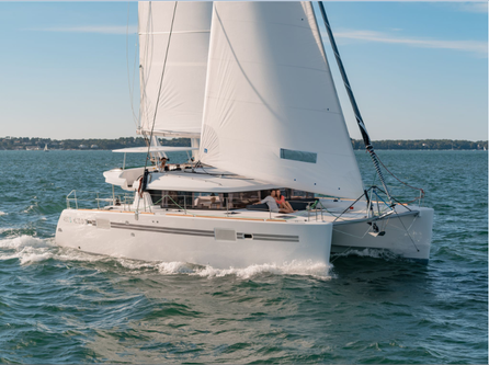 Hop aboard this amazing catamaran rental in Tanzania!