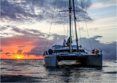 56.0 feet Fountaine Pajot in great shape