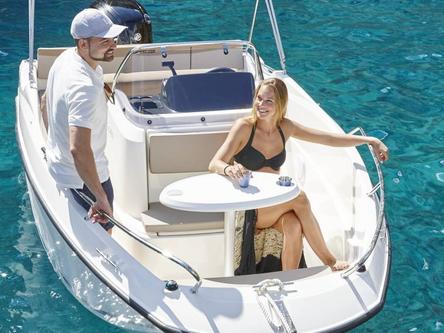 quicsilver's 17.0 feet in Trogir