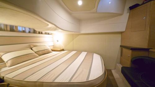Up to 12 persons can enjoy a ride on this Motor yacht boat