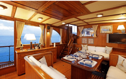 Classic boat rental in Alimos, Athens, Greece, Greece