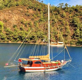 Let the wind whip through your hair on this 49 ft gulet