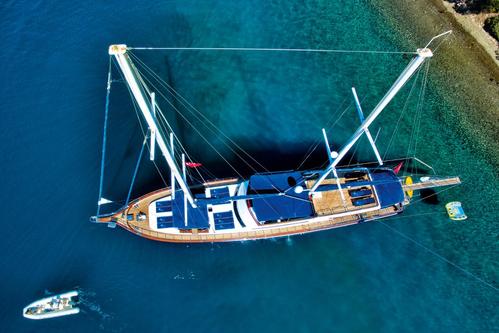 Discover Bodrum surroundings on this Custom Custom boat