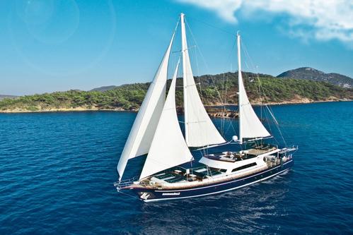 Discover Bodrum in style on thisl elegant  sail boat rental