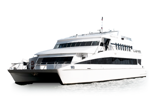 This 111.0' Custom cand take up to 400 passengers around Miami