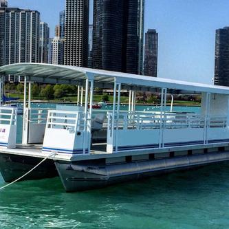 Charter this wonderful pontoon for a perfect party on water!