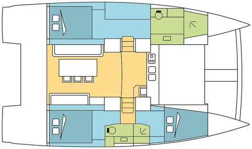 Discover Scrub Island surroundings on this 4.0 Bali boat