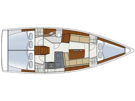 Hanse boat for rent in Lefkada