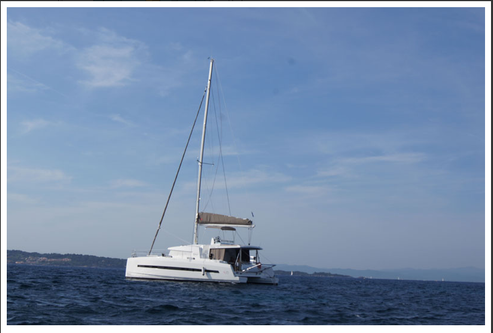 Have fun aboard this amazing Bali 4.5 in Marsh Harbor