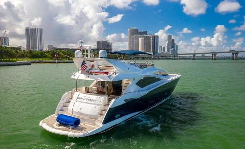 This 82.0' Sunseeker cand take up to 13 passengers around MIAMI