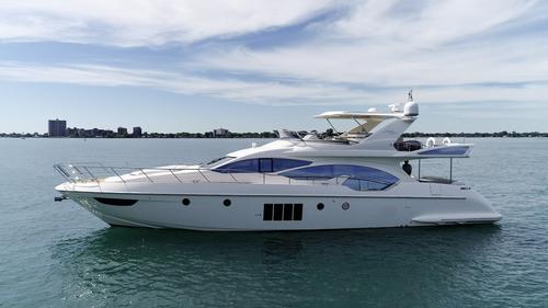 70' AZIMUT FLYBRIDGE  + JETSKI - Miami - Must See!