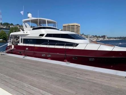 67' Luxury Italian Yacht - Seattle & Lk Washington Swim  Sailgate