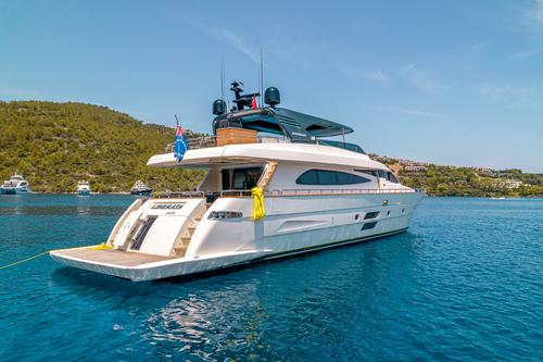 Discover Bodrum surroundings on this 86 Canados boat
