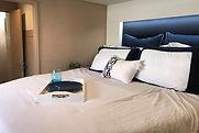 Catamaran boat rental in Compass Point marina, U.S. Virgin Islands