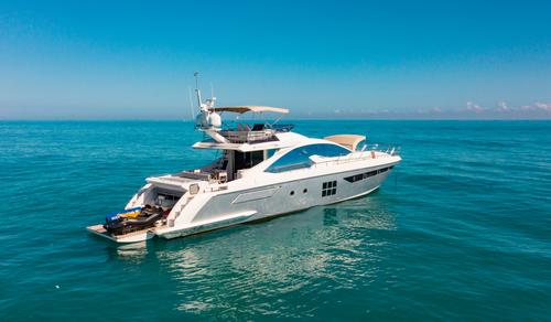 NEW 77' Azimut available for charter in miami