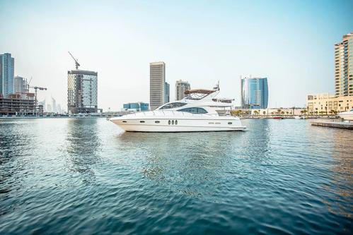 Boating is fun with a Motor yacht in Dubai